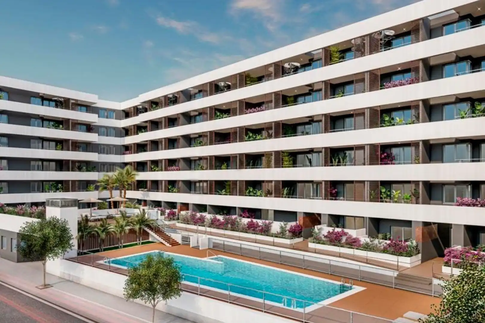 Exterior view of Flat for sale in Águilas  with Air Conditioner, Heating and Private garden