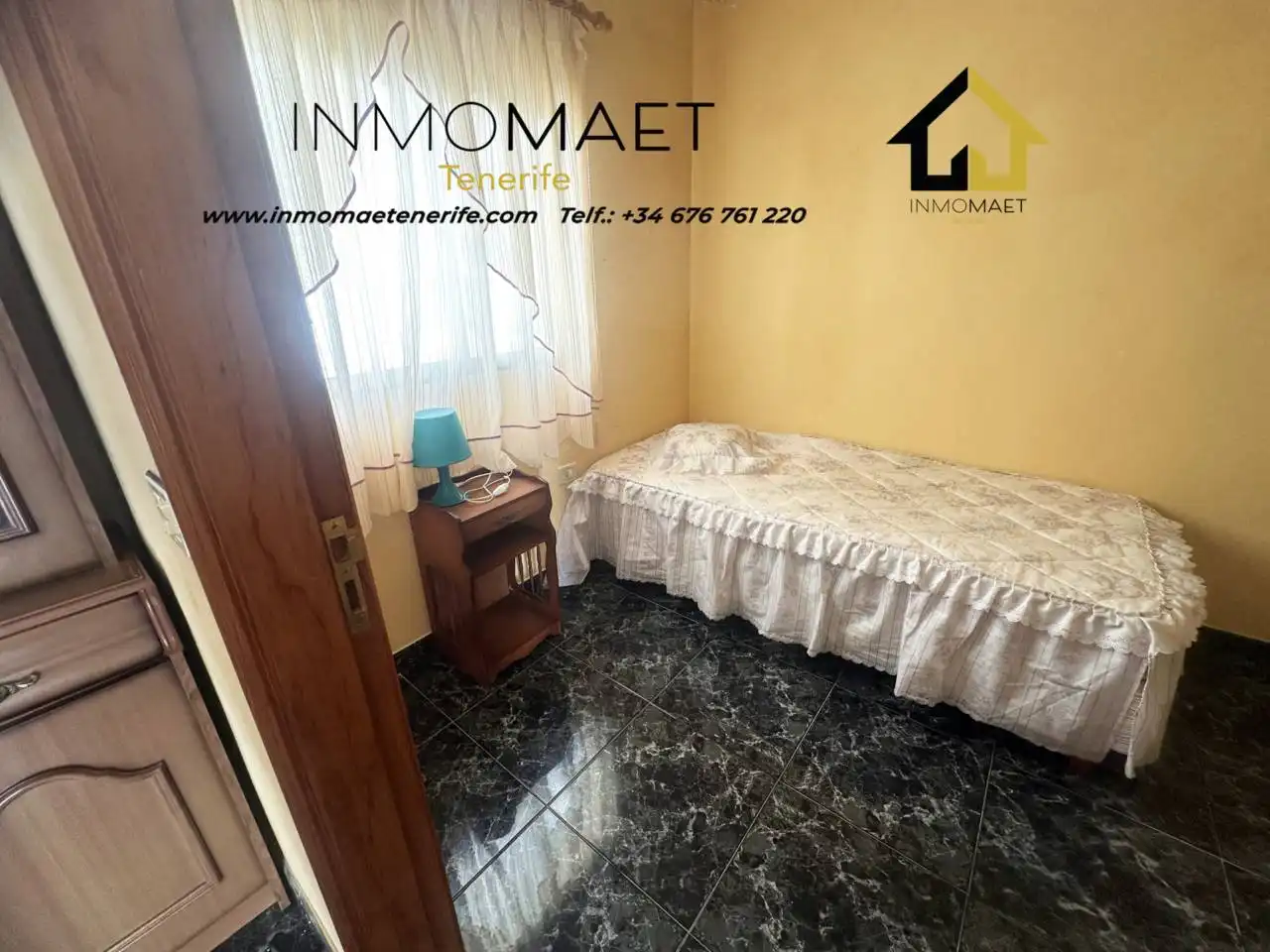 Bedroom of Flat for rent in Icod de los Vinos  with Heating, Terrace and Furnished