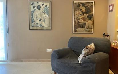 Living room of Single-family semi-detached for sale in Sant Julià del Llor i Bonmatí  with Terrace, Swimming Pool and Balcony