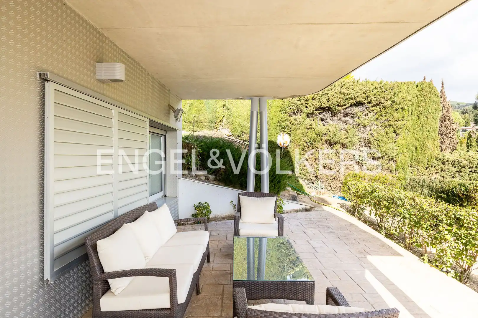 Terraza de Casa o chalet en venta en Sant Andreu de Llavaneres con Calefacción, Jardín privado y Parquet