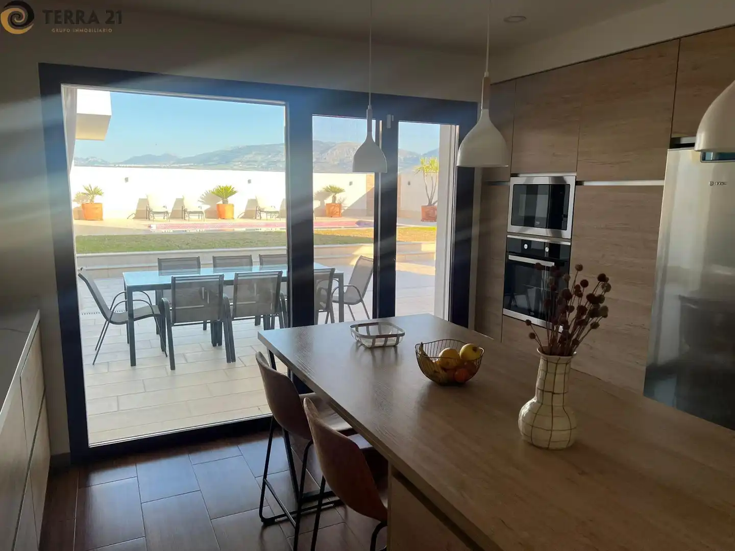 Kitchen of Houses for sale in Jaén  with Air Conditioner, Private garden and Swimming Pool