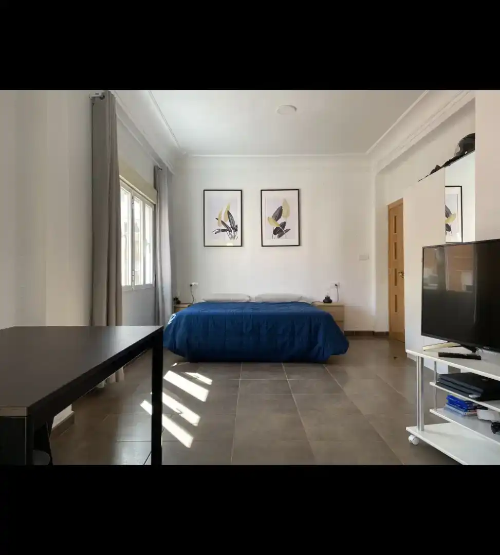 Schlafzimmer von Wohnung zum Verkauf in  Valencia Capital mit Klimaanlage und Balkon