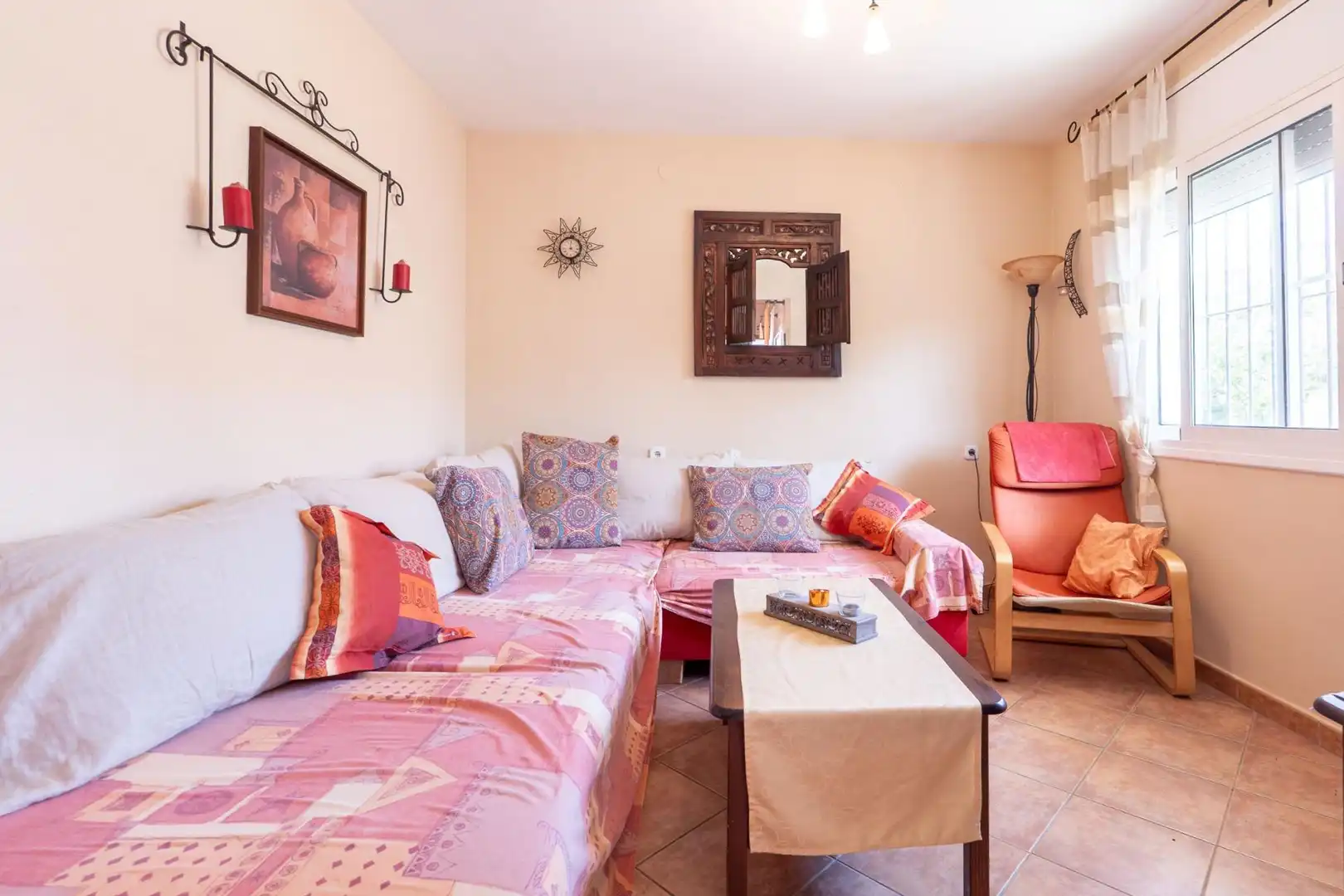 Sala de estar de Casa o chalet en venta en Deltebre con Aire acondicionado, Jardín privado y Terraza