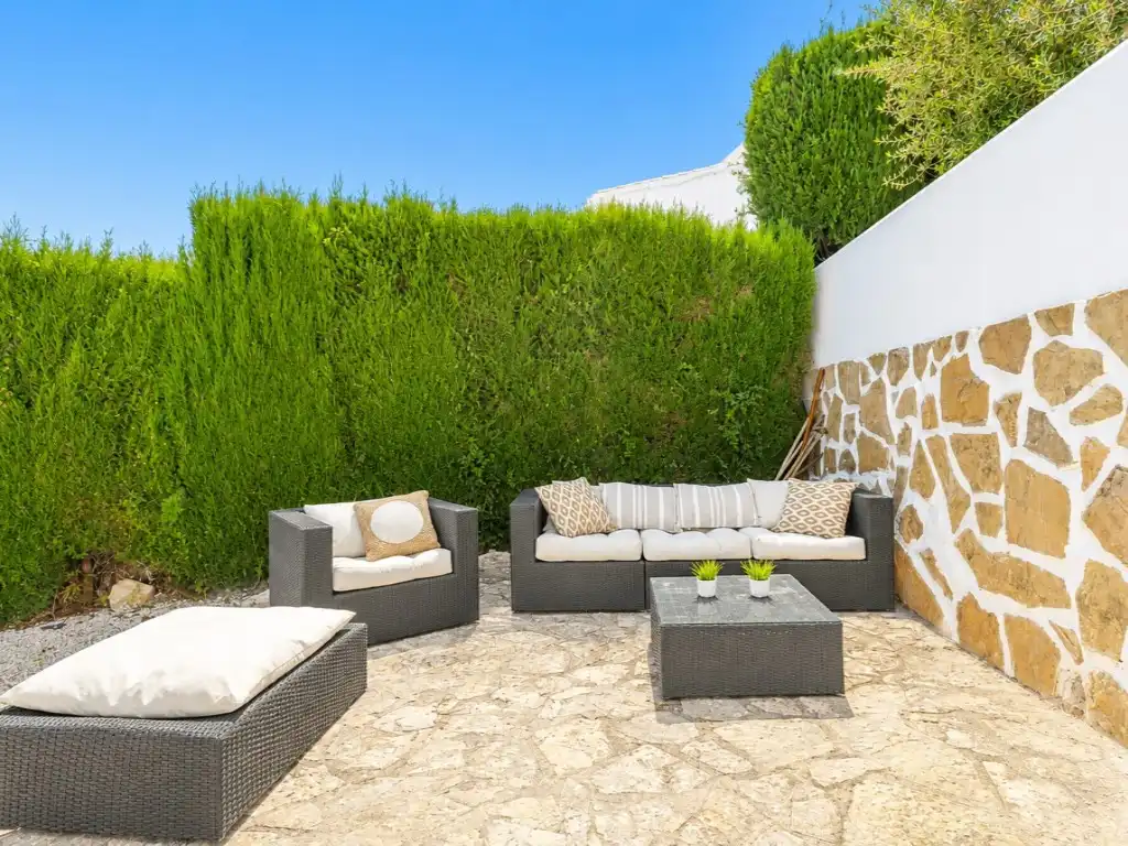 Terrassa de Casa o xalet en venda en Jávea / Xàbia amb Calefacció, Jardí privat i Terrassa