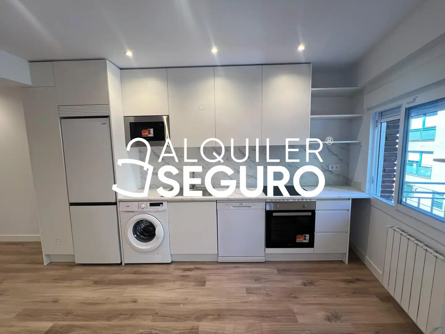 Cocina de Piso de alquiler en Alcobendas con Aire acondicionado, Calefacción y Terraza