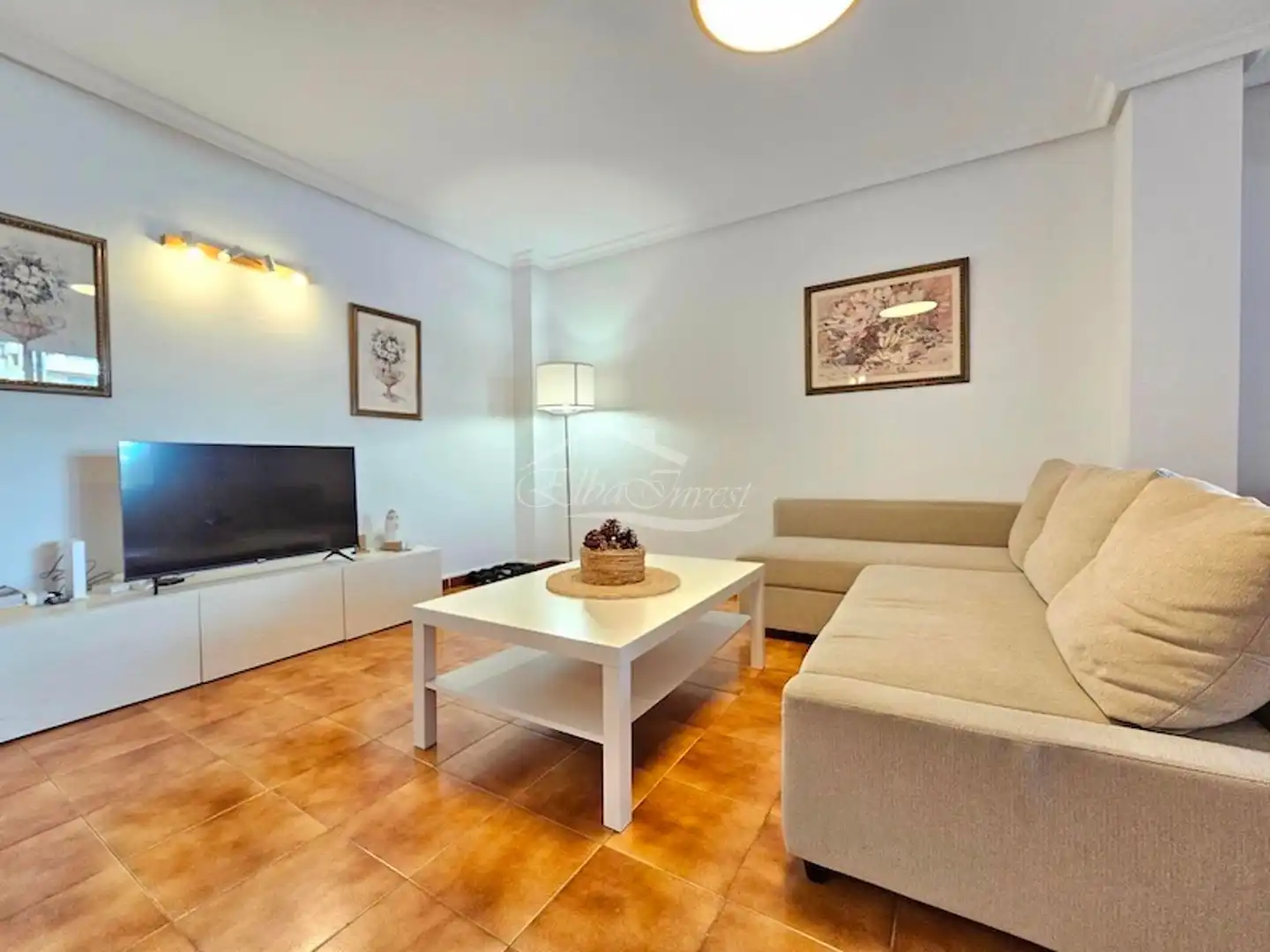 Wohnzimmer von Wohnung zum Verkauf in San Miguel de Abona mit Klimaanlage, Terrasse und Schwimmbad
