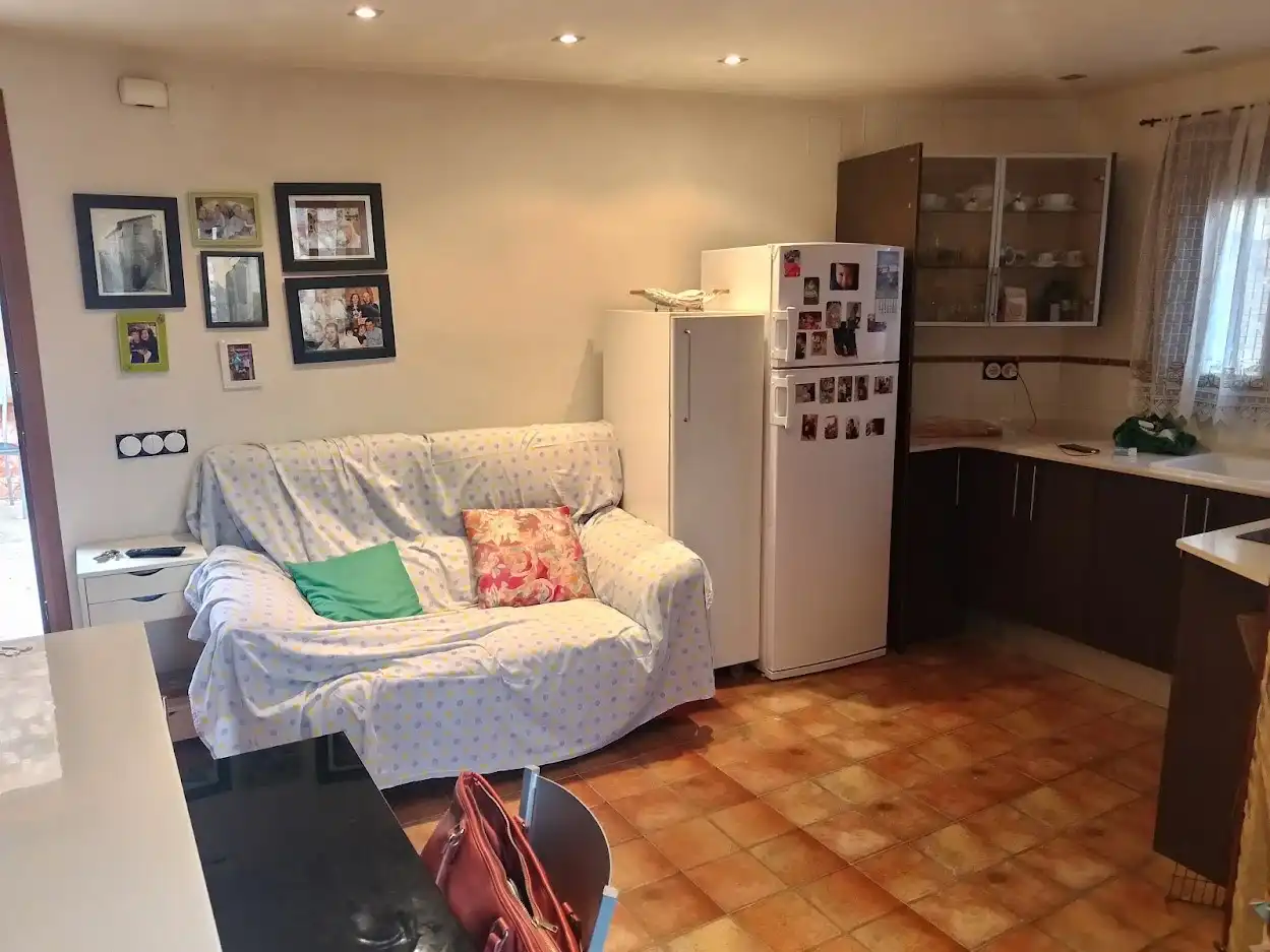 Living room of Country homes for sale in Peralta de Calasanz  with Heating, Storage room and Furnished