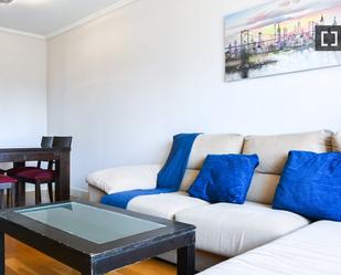 Living room of Flat to rent in  Madrid Capital  with Air Conditioner and Balcony