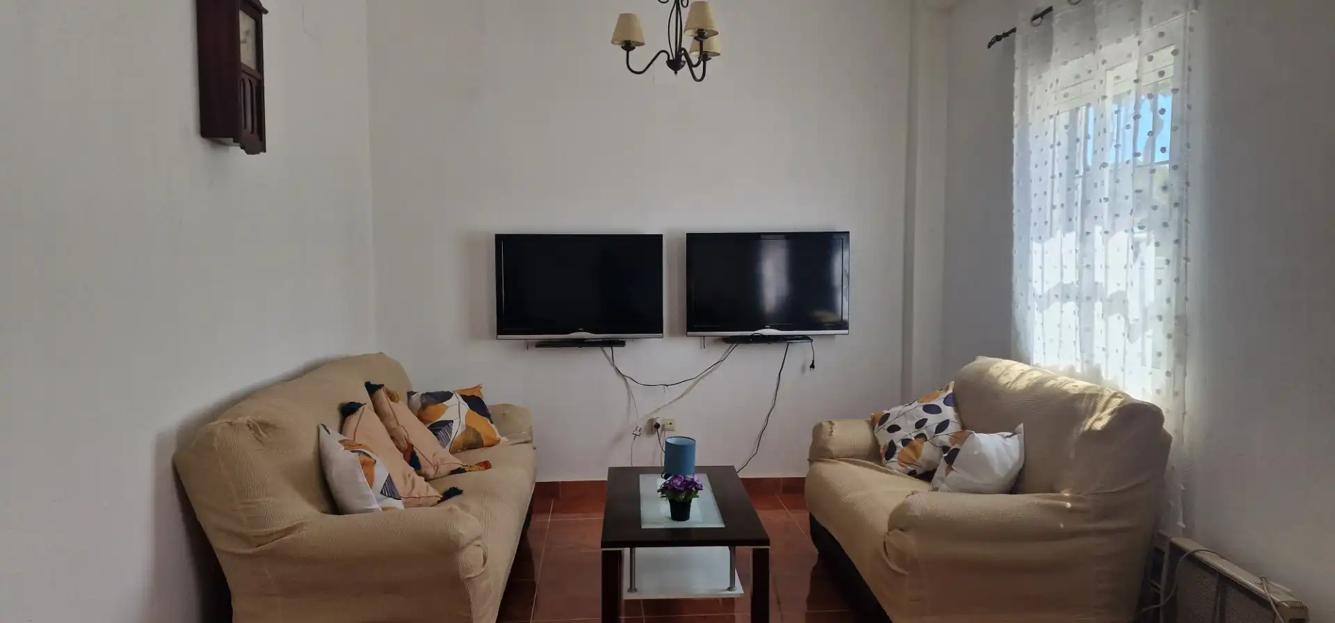 Sala de estar de Piso de alquiler en Islantilla con Terraza y Amueblado