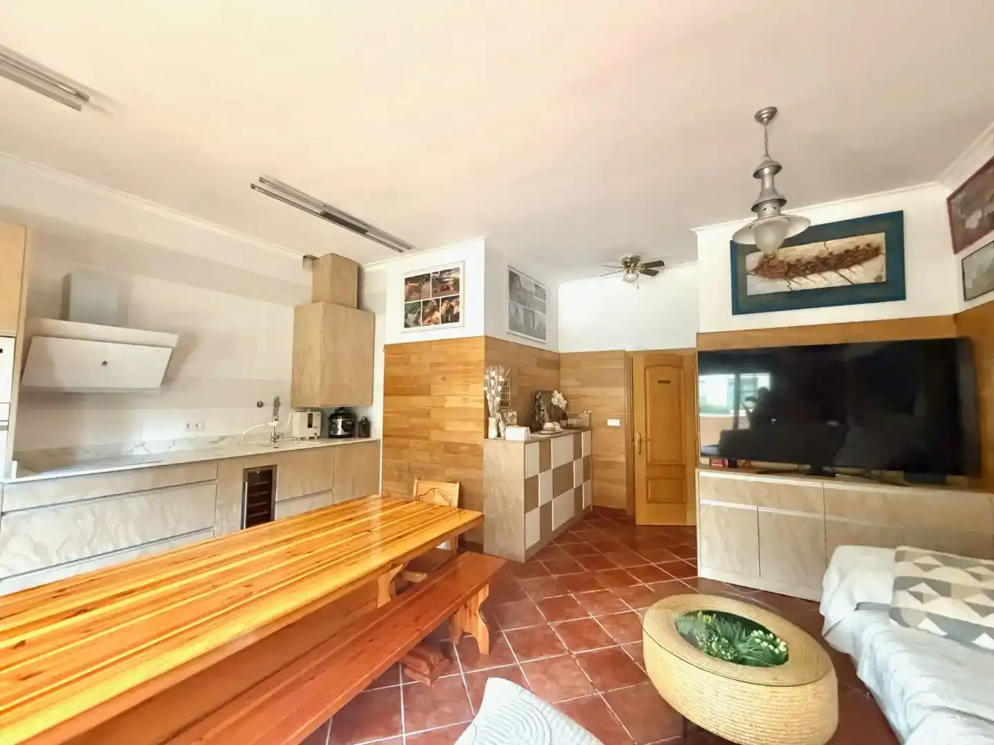 Cocina de Casa adosada en venta en Castro-Urdiales con Balcón