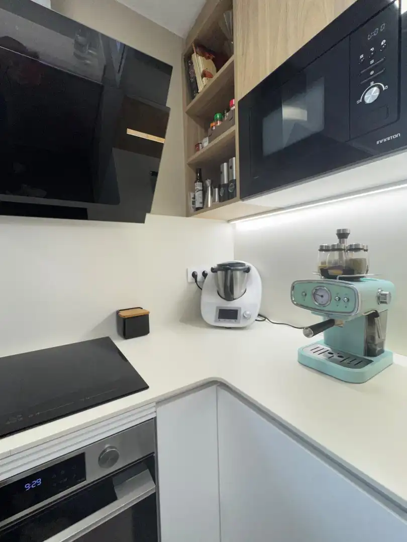 Cocina de Ático en venta en Igualada con Calefacción, Parquet y Terraza