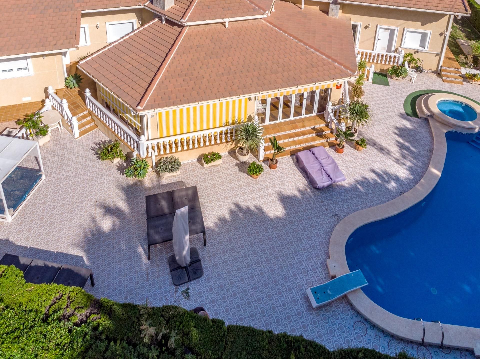 Garden of House or chalet for sale in Orihuela  with Air Conditioner, Heating and Private garden