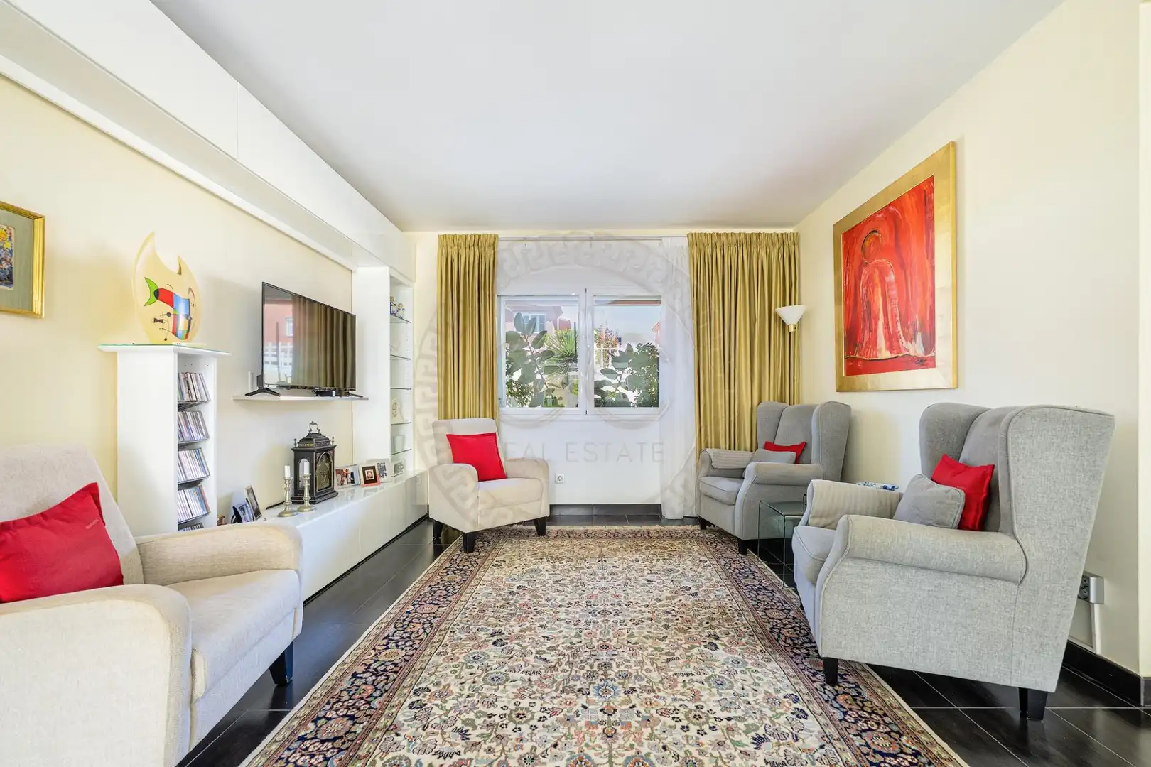 Sala de estar de Casa adosada en venta en San Bartolomé de Tirajana con Aire acondicionado, Jardín privado y Terraza