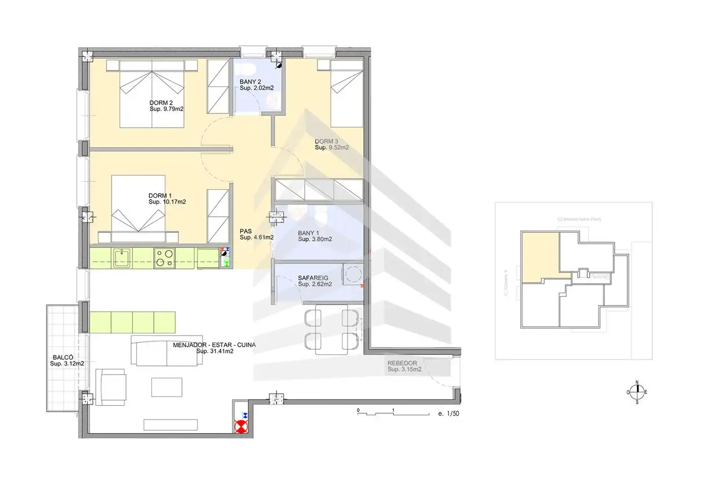 Piso en venta en Solsona con Calefacción, Parquet y Balcón
