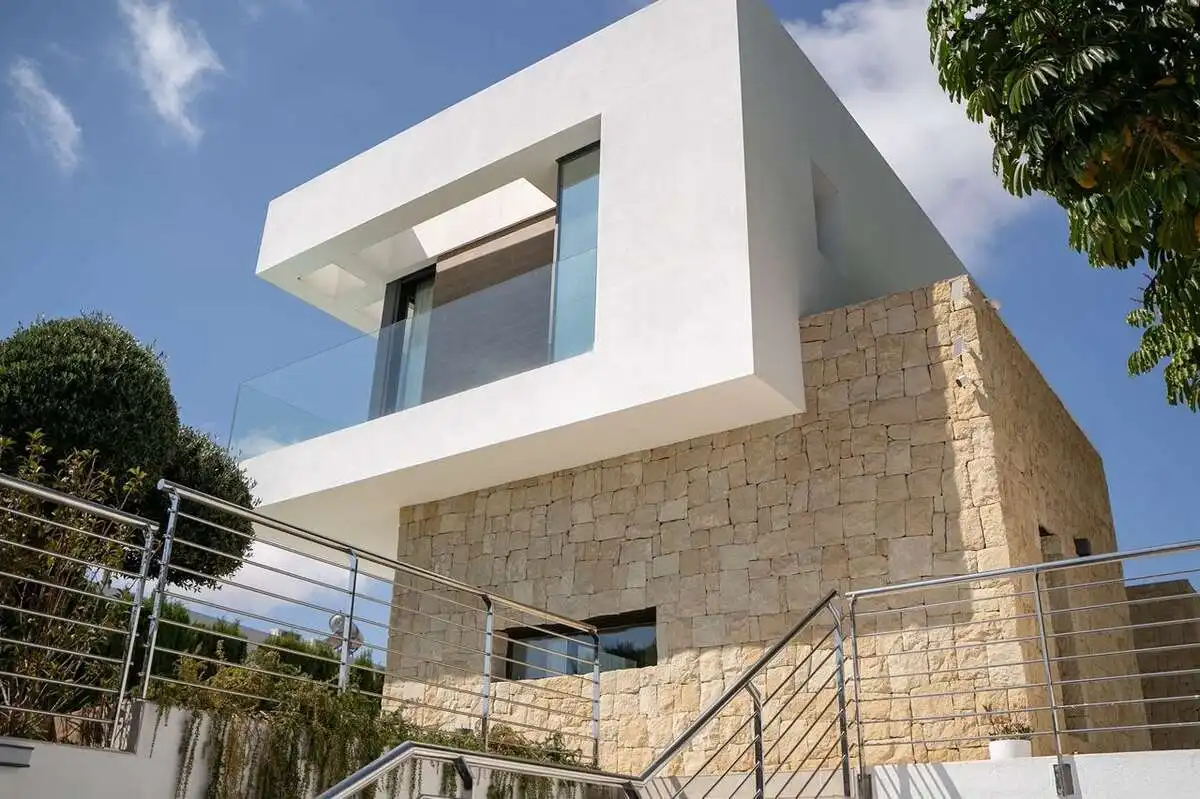 Vista exterior de Casa o chalet en venta en Benidorm con Jardín privado, Terraza y Trastero