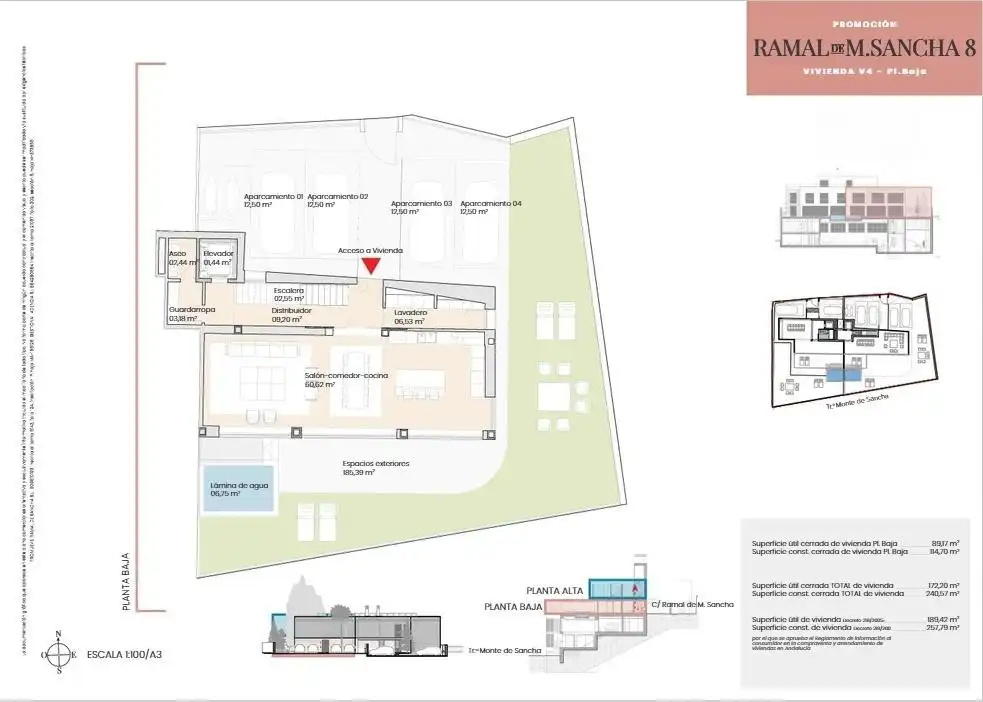 Detached house with pool for sale in Calle RAMAL DE MONTE SANCHA, imagen 12