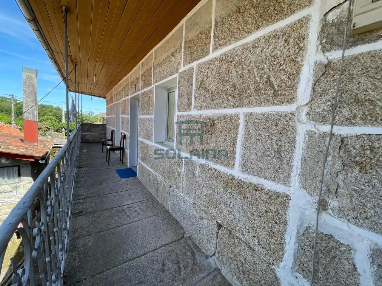 Vista exterior de Casa o xalet en venda en Paderne de Allariz amb Jardí privat