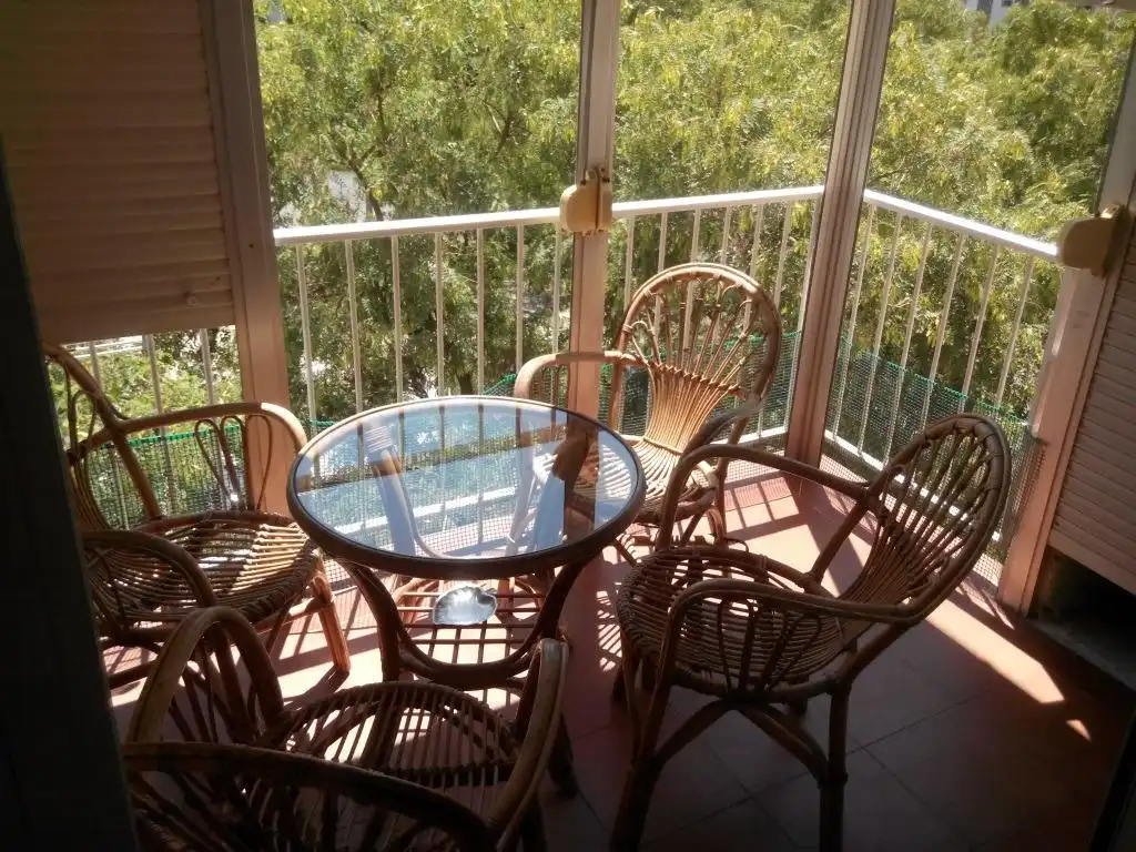 Balcony of Flat for rent in Sevilla  with Air Conditioner and Furnished