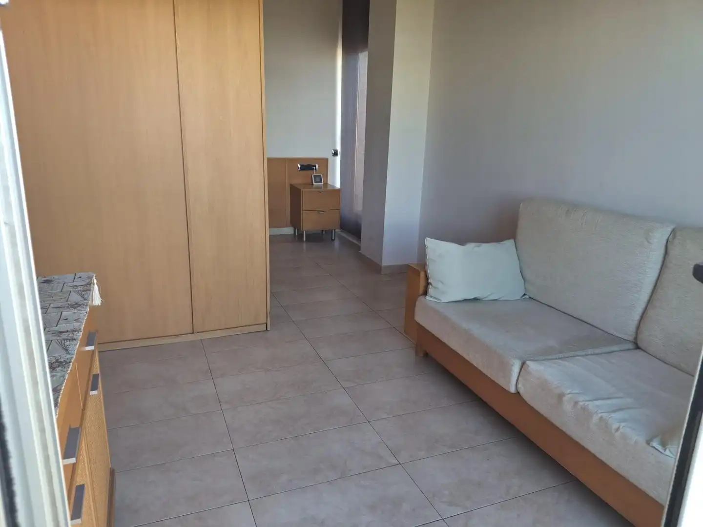 Sala de estar de Ático en venta en Mataró con Terraza, Amueblado y Alarma