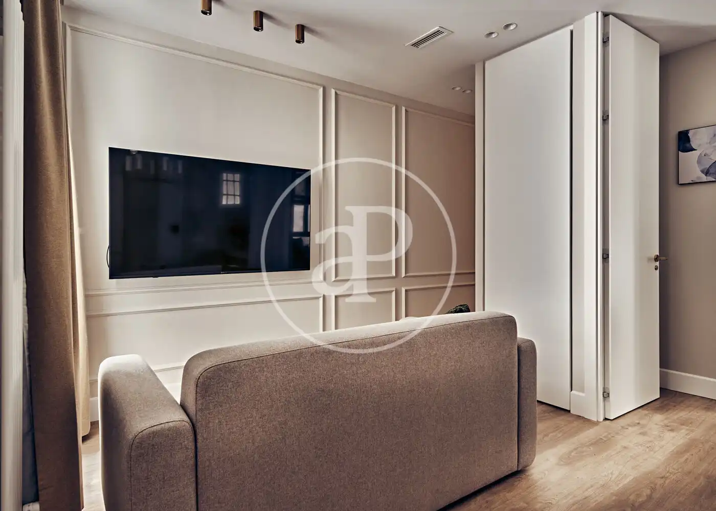 Sala de estar de Piso en venta en Madrid con Aire acondicionado, Calefacción y Amueblado