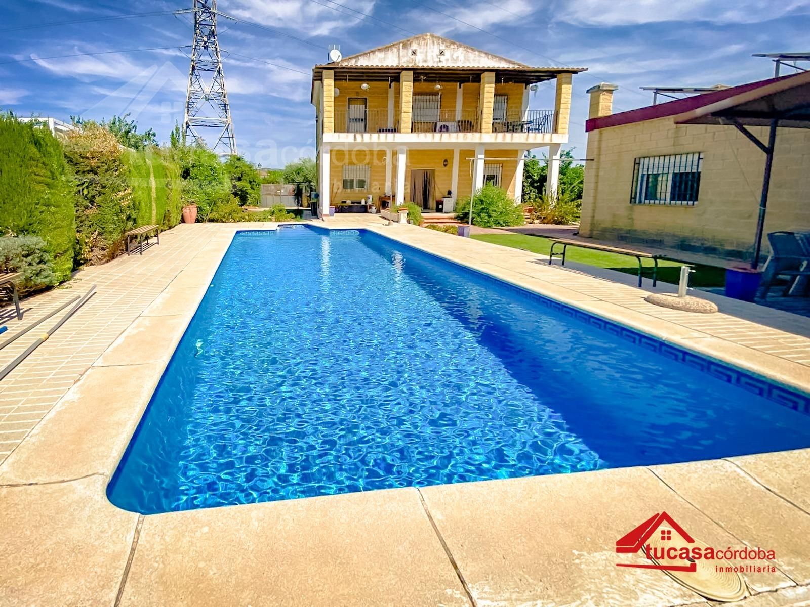 Swimming pool of Country house for sale in  Córdoba Capital  with Air Conditioner, Private garden and Terrace