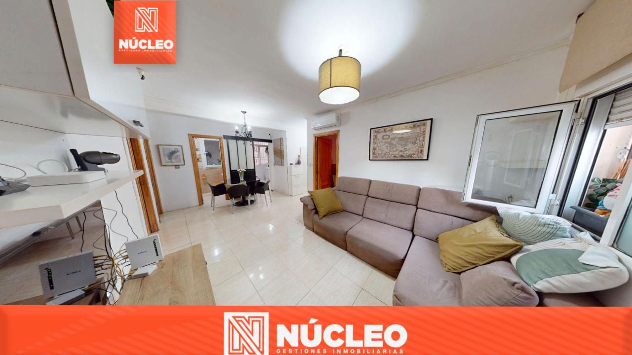 Living room of Flat for sale in  Almería Capital  with Air Conditioner, Heating and Terrace