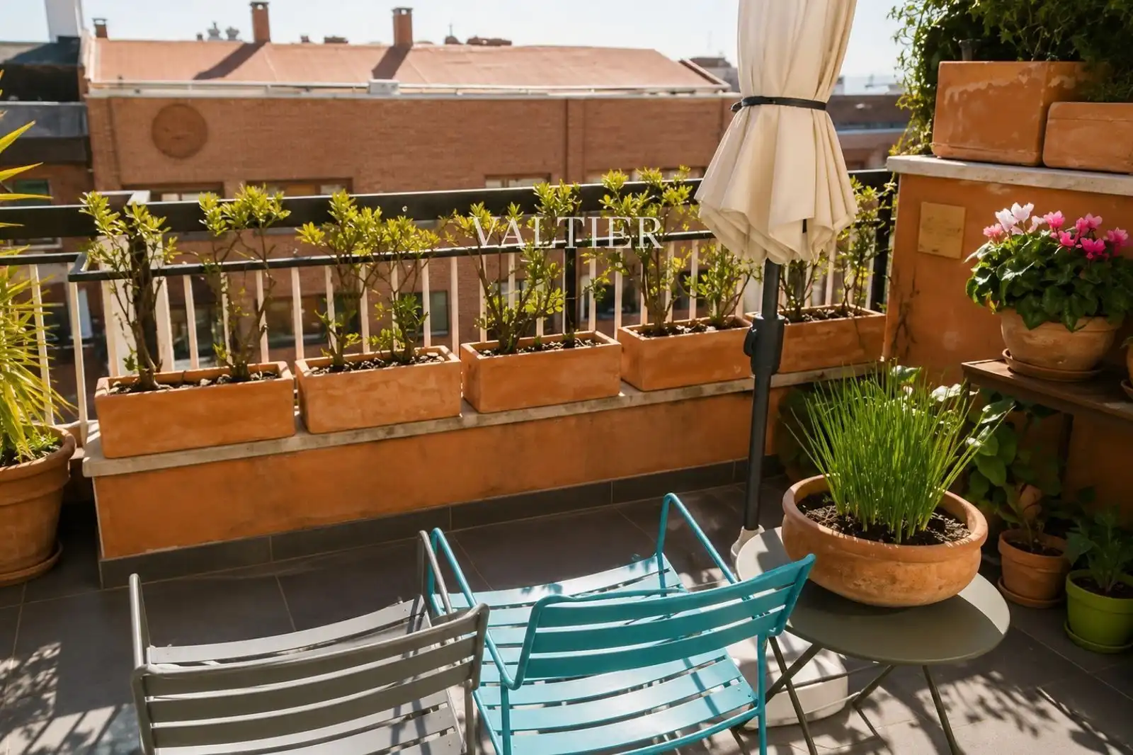 Terrassa de Àtic de lloguer en Madrid amb Aire condicionat i Terrassa
