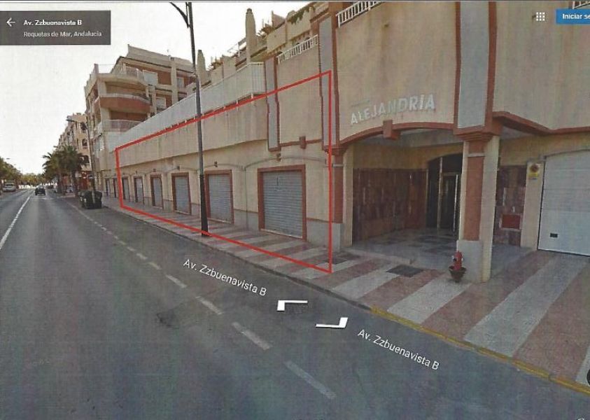 Vista exterior de Local de lloguer en Roquetas de Mar