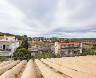 Vista exterior de Àtic en venda en Sant Pere de Ribes amb Aire condicionat, Terrassa i Piscina