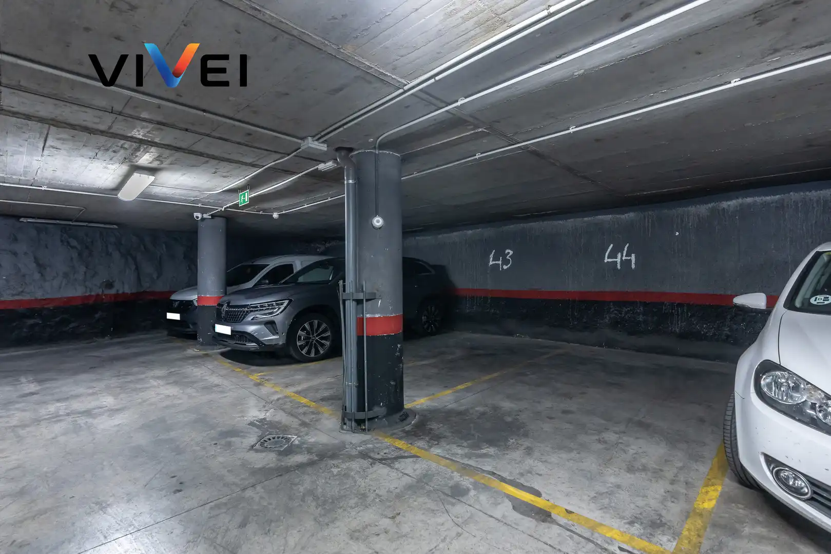 Parking of Flat for sale in Madrid  with Heating, Terrace and Storage room