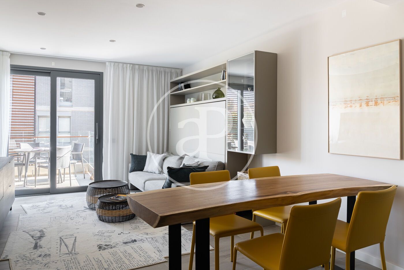 Living room of Flat for sale in Esplugues de Llobregat  with Air Conditioner, Heating and Private garden