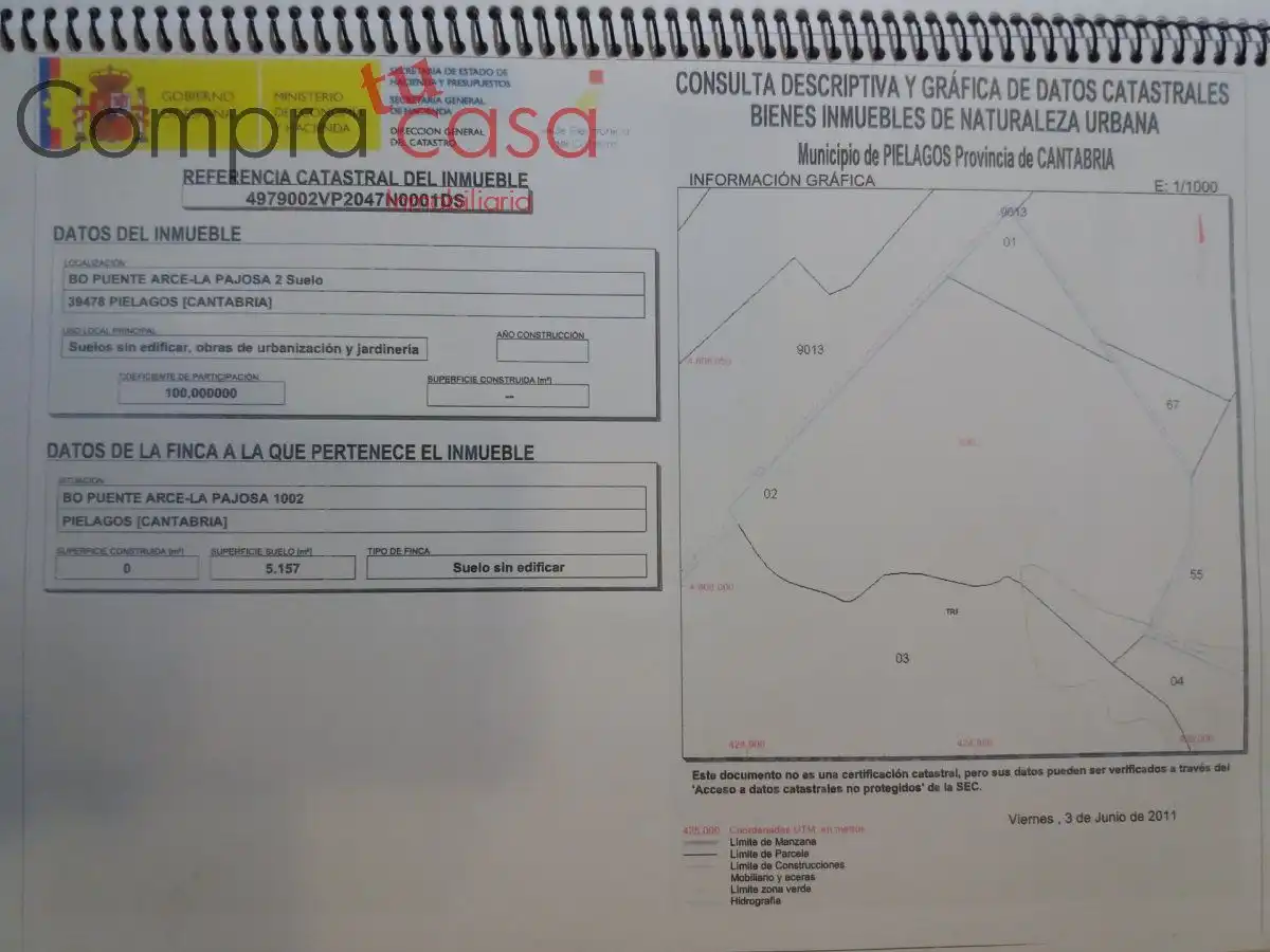 Terreni e lotti in vendita a Oruña, imagen 3