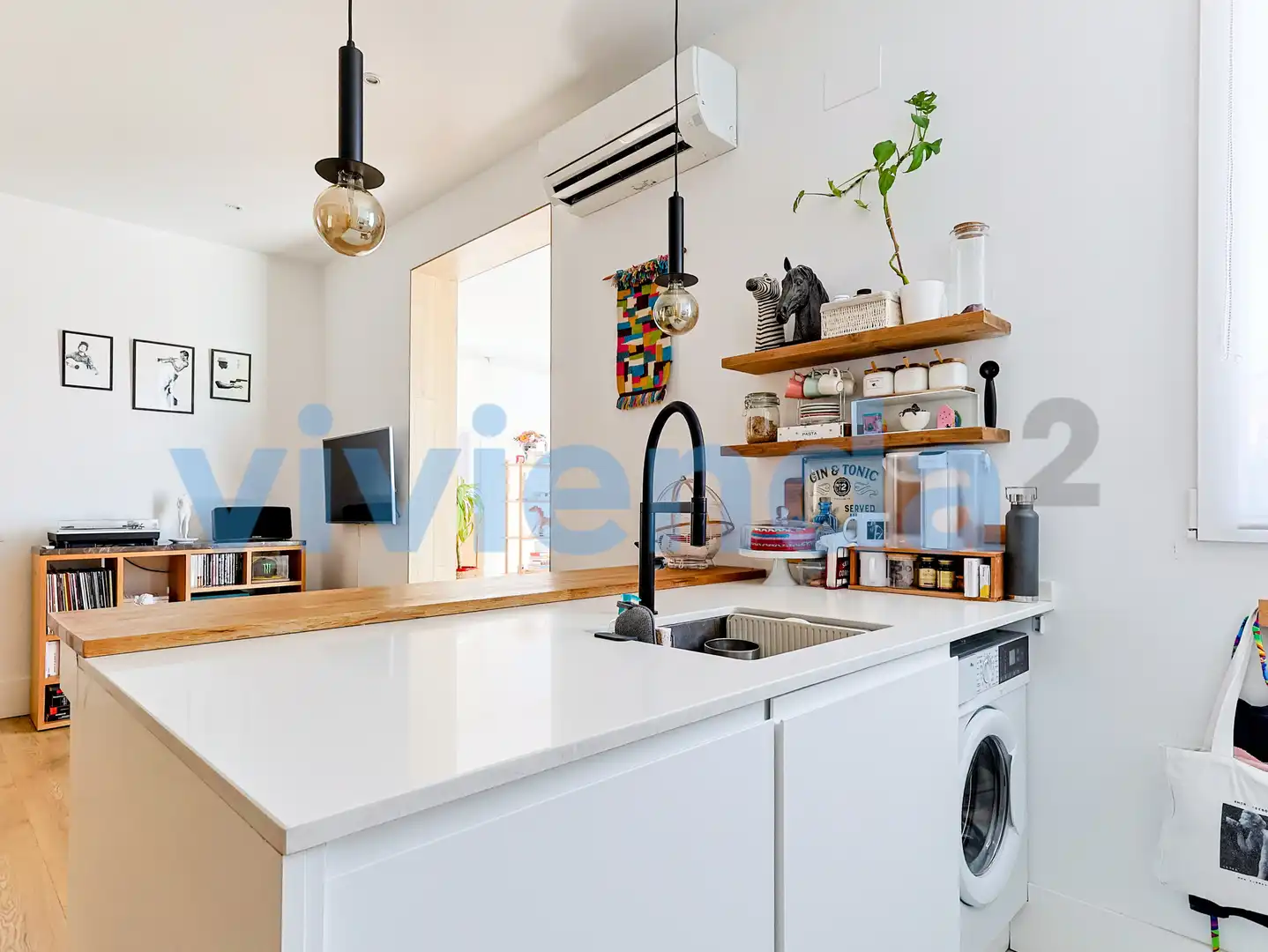 Cocina de Ático en venta en Madrid con Aire acondicionado, Calefacción y Terraza