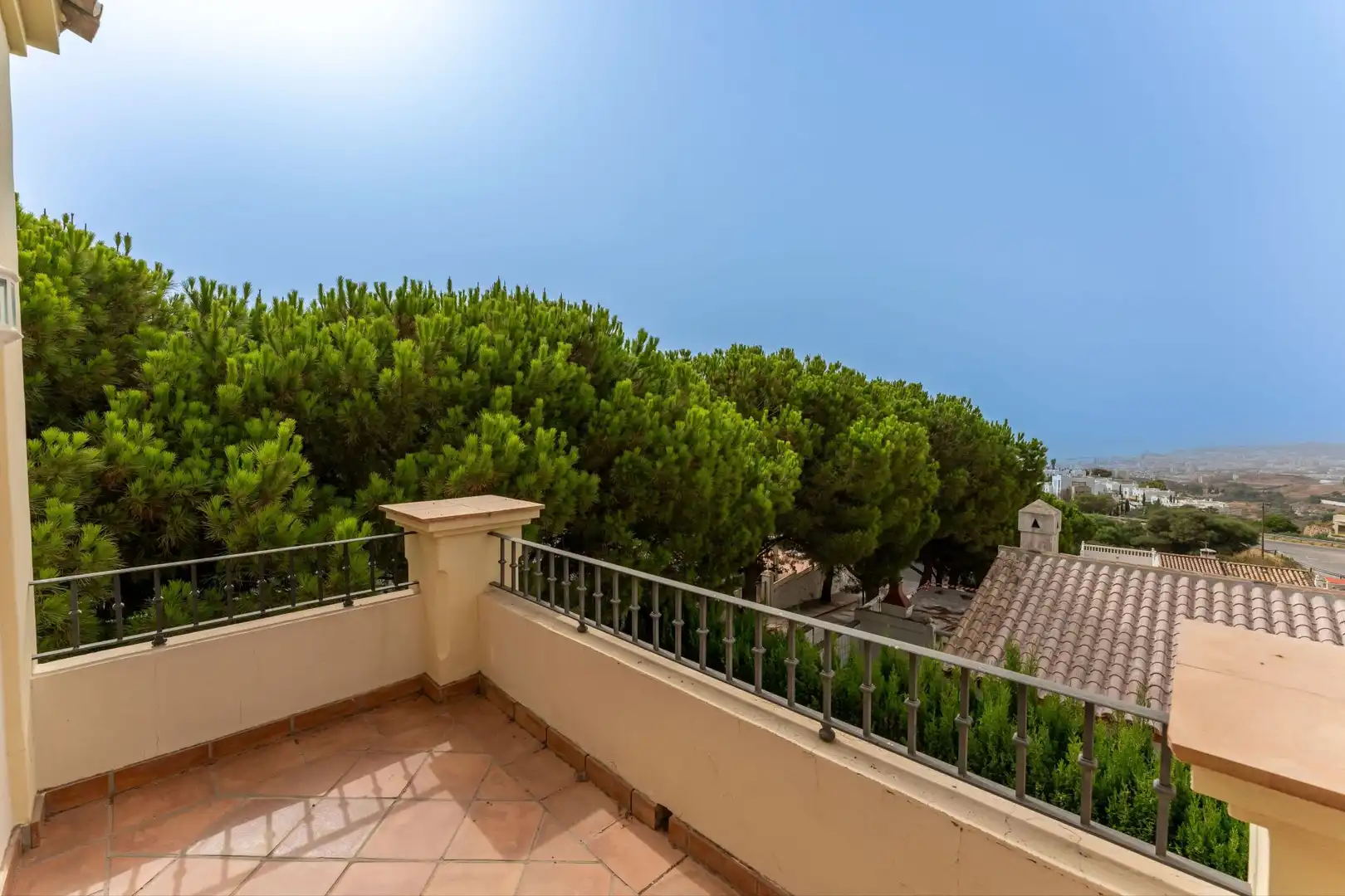 Terraza de Casa o chalet en venta en Mijas con Aire acondicionado, Jardín privado y Terraza