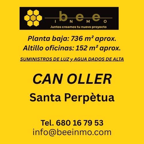 Nave industrial de alquiler en Santa Perpètua de Mogoda