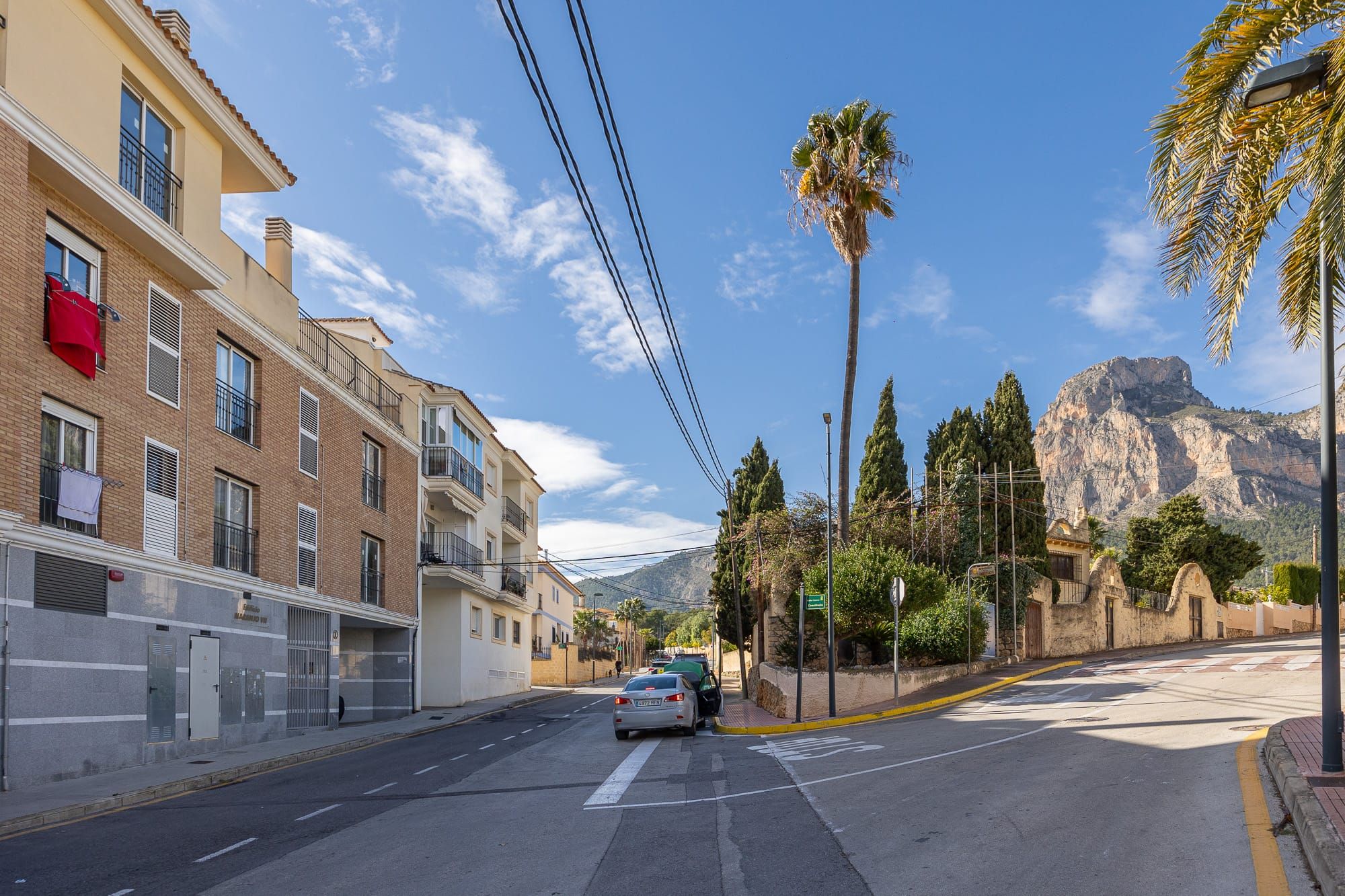 Exterior view of Flat for sale in Polop  with Storage room