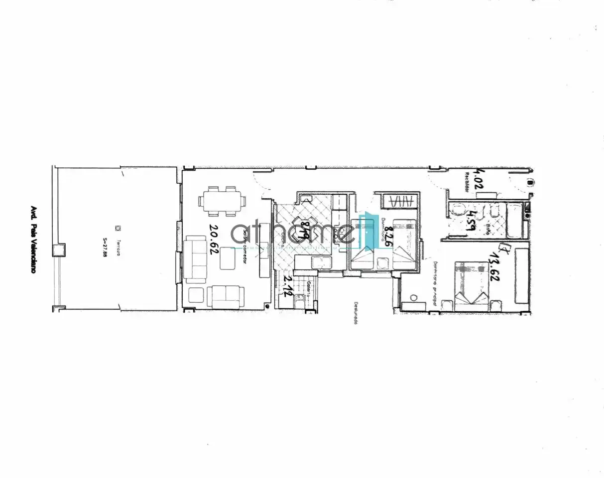 Flat for rent in Avinguda del País Valencià, Centro