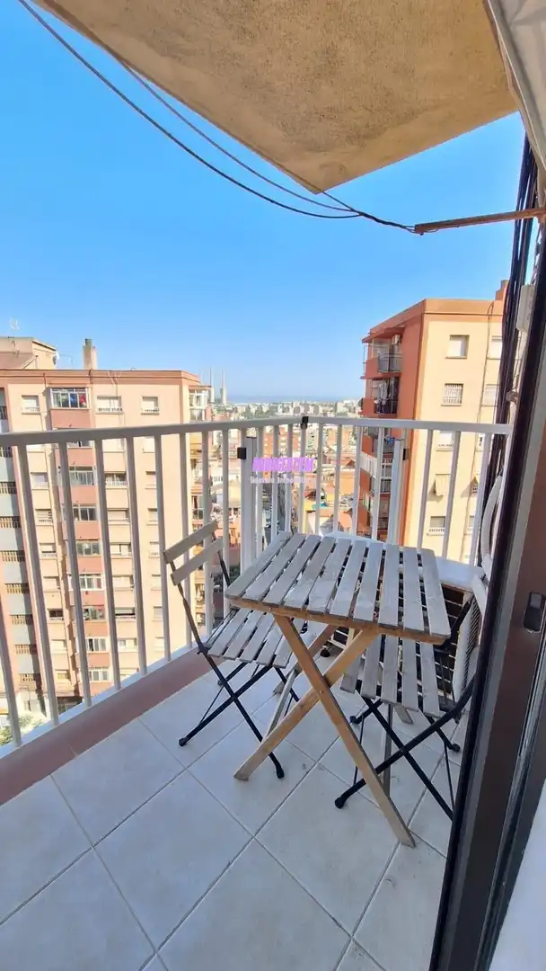 Terraza de Piso en venta en Badalona con Aire acondicionado, Calefacción y Amueblado