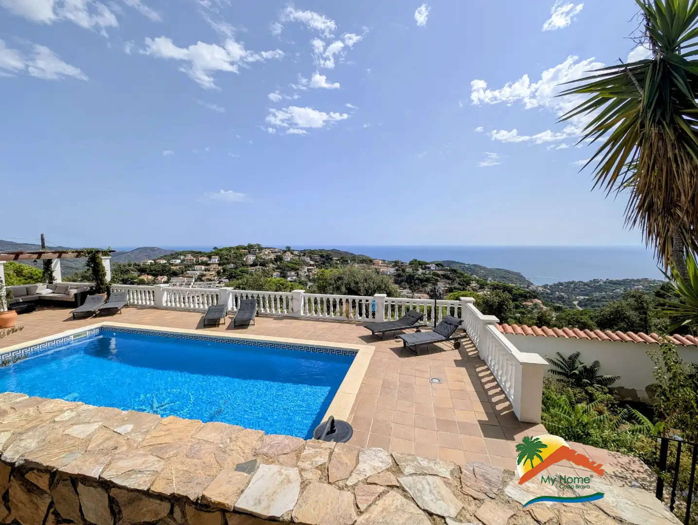 Piscina de Casa o xalet en venda en Lloret de Mar amb Calefacció, Jardí privat i Terrassa