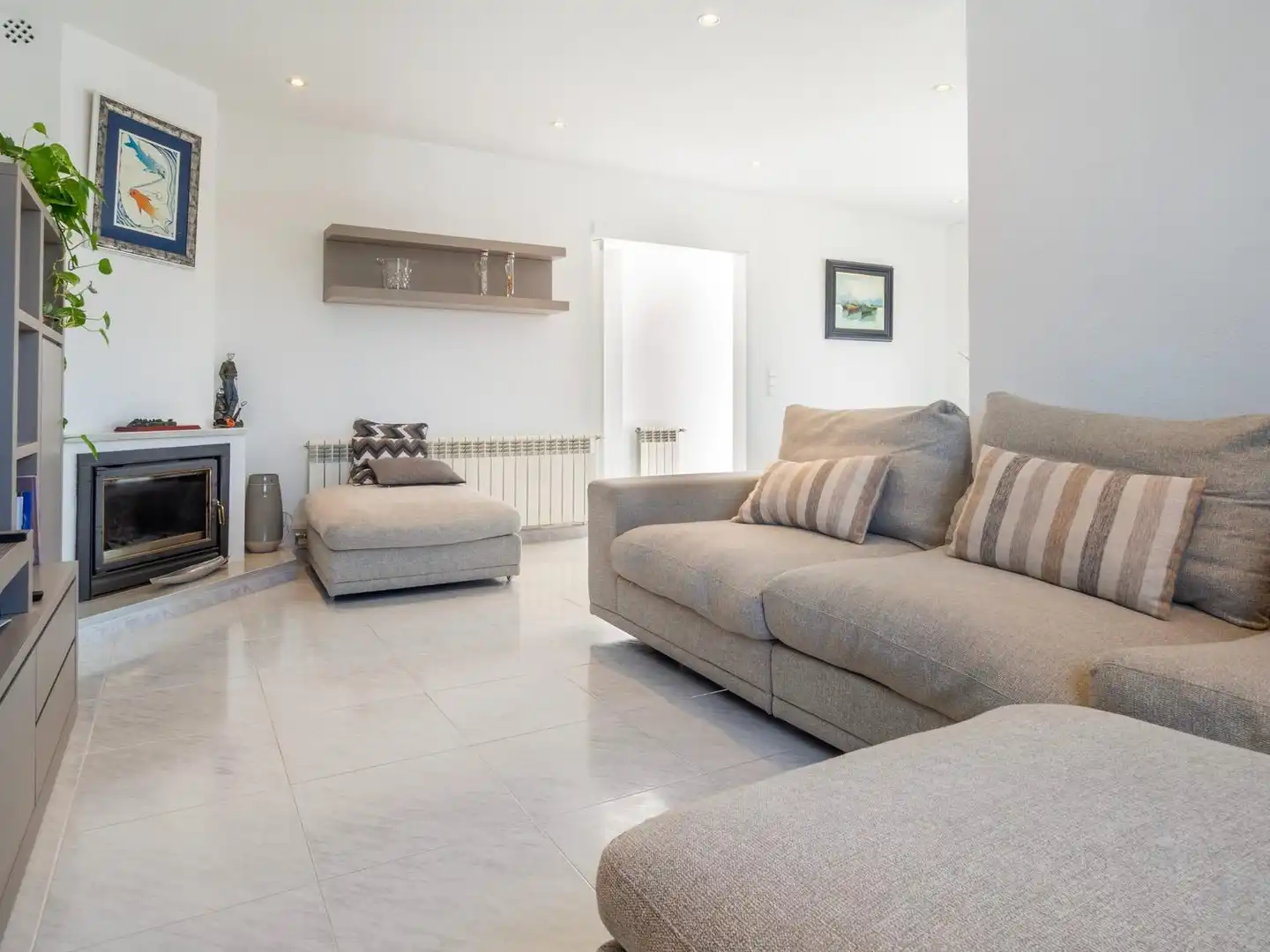 Sala de estar de Casa o chalet en venta en L'Escala con Aire acondicionado, Calefacción y Terraza
