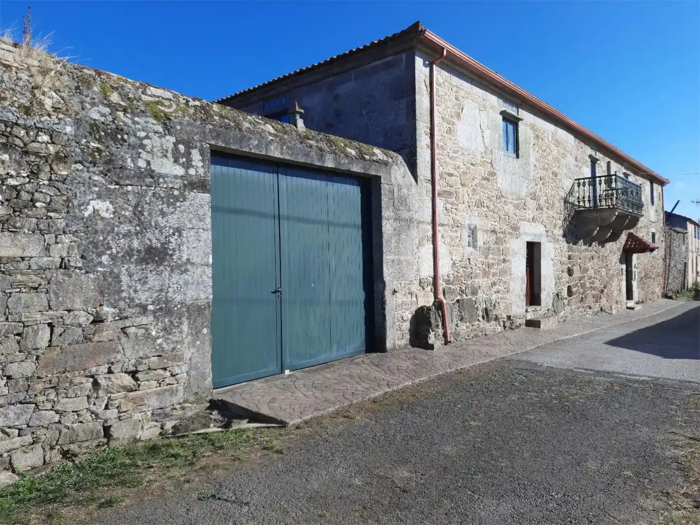 Vista exterior de Finca rústica en venda en Ponteceso