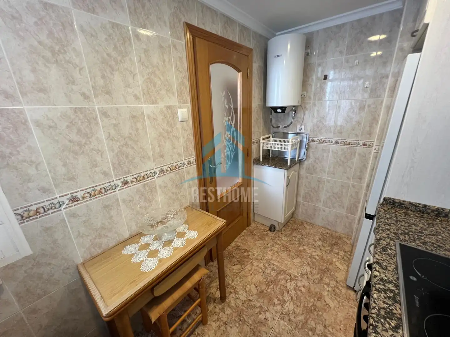 Kitchen of Flat for sale in Cullera  with Storage room and Furnished