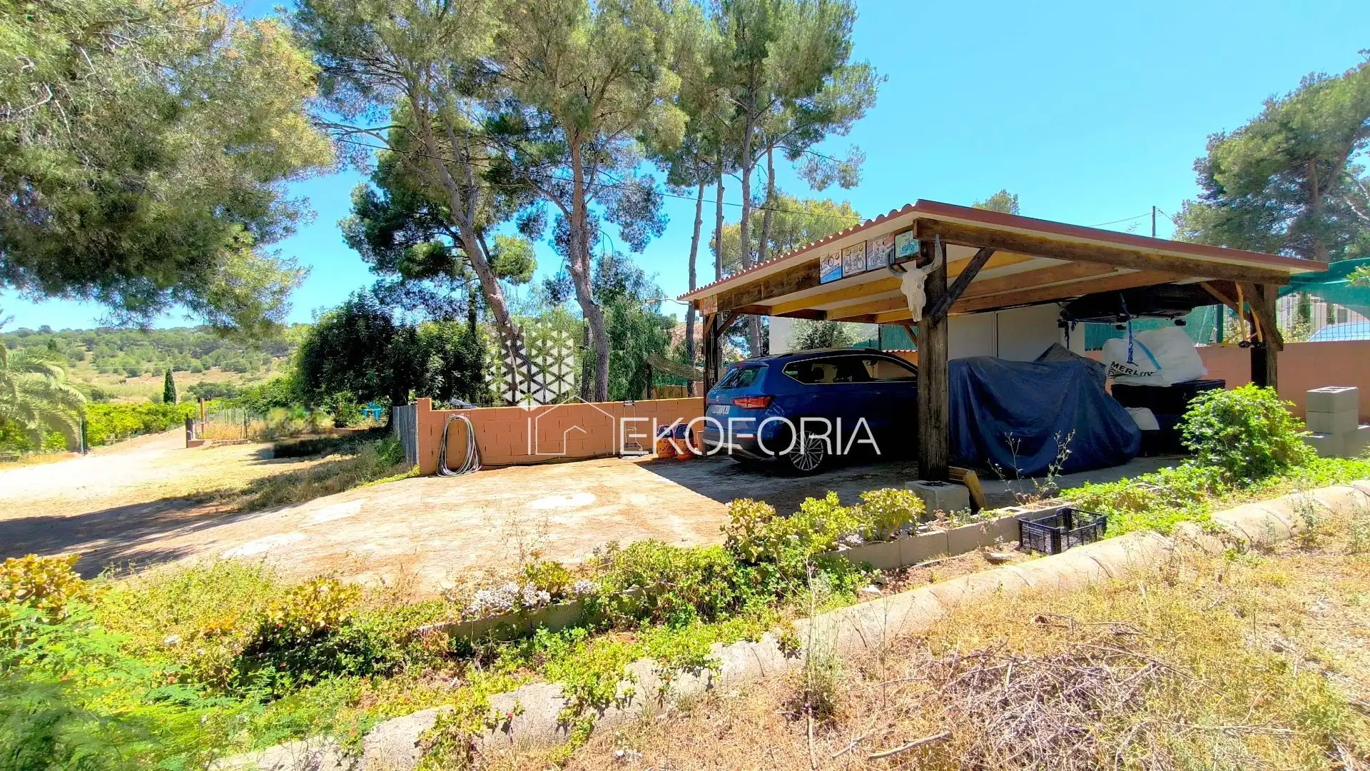 Garden of Houses for sale in Alfinach - Los Monasterios
