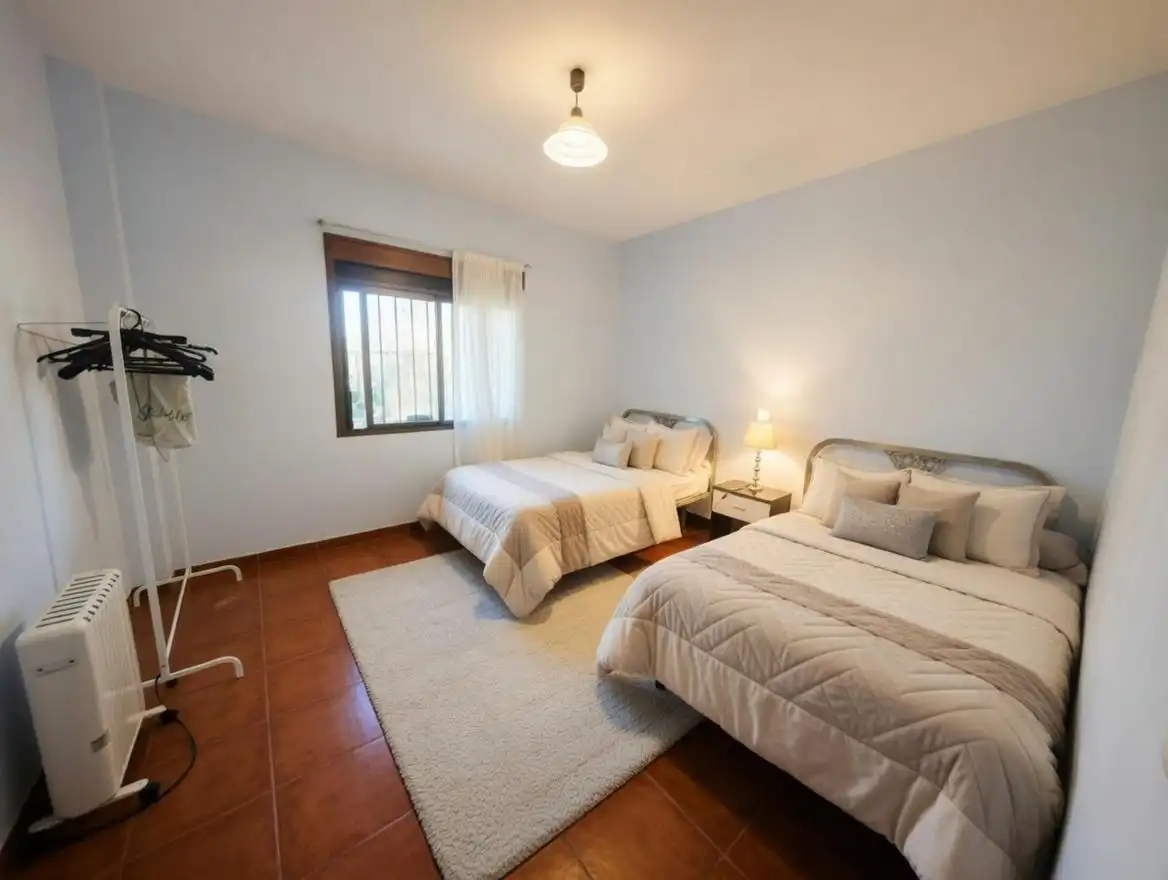 Bedroom of Houses for sale in Plasencia  with Air Conditioner and Terrace