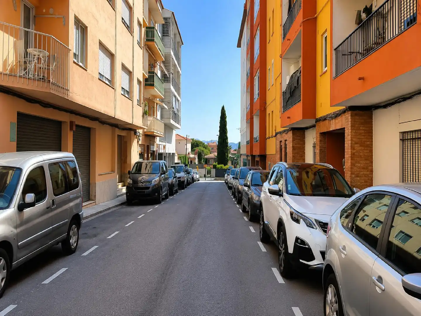 Vista exterior de Piso en venta en Figueres con Terraza