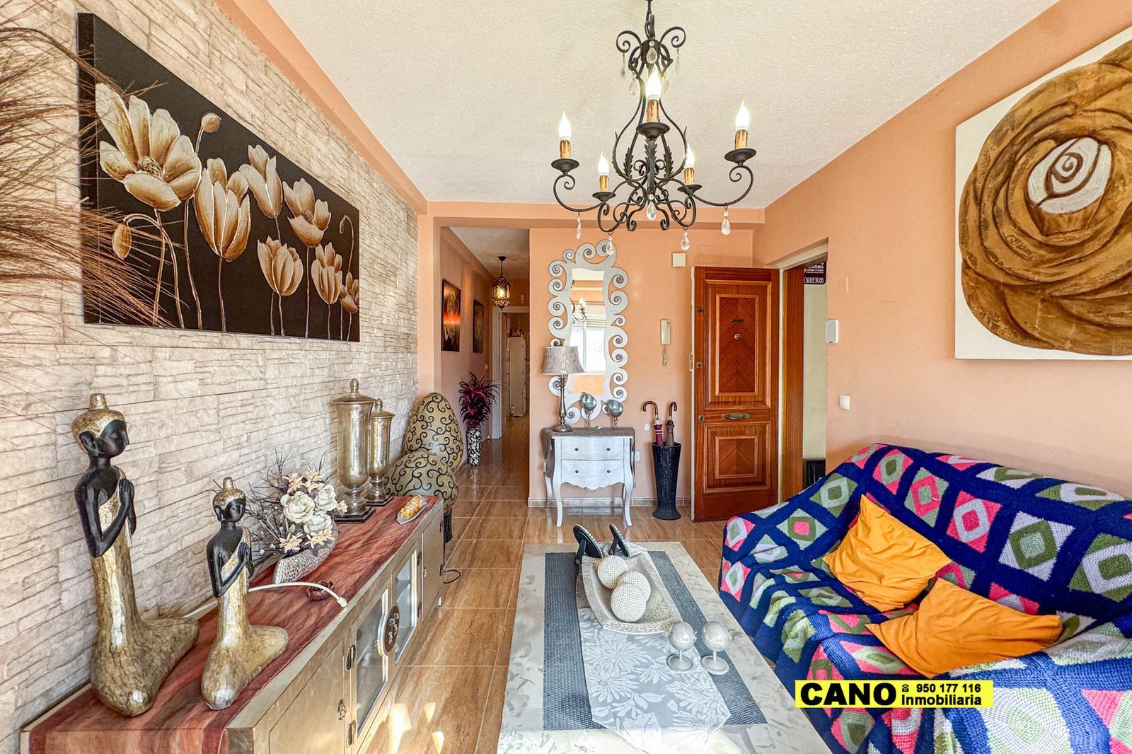 Living room of Flat for sale in  Almería Capital