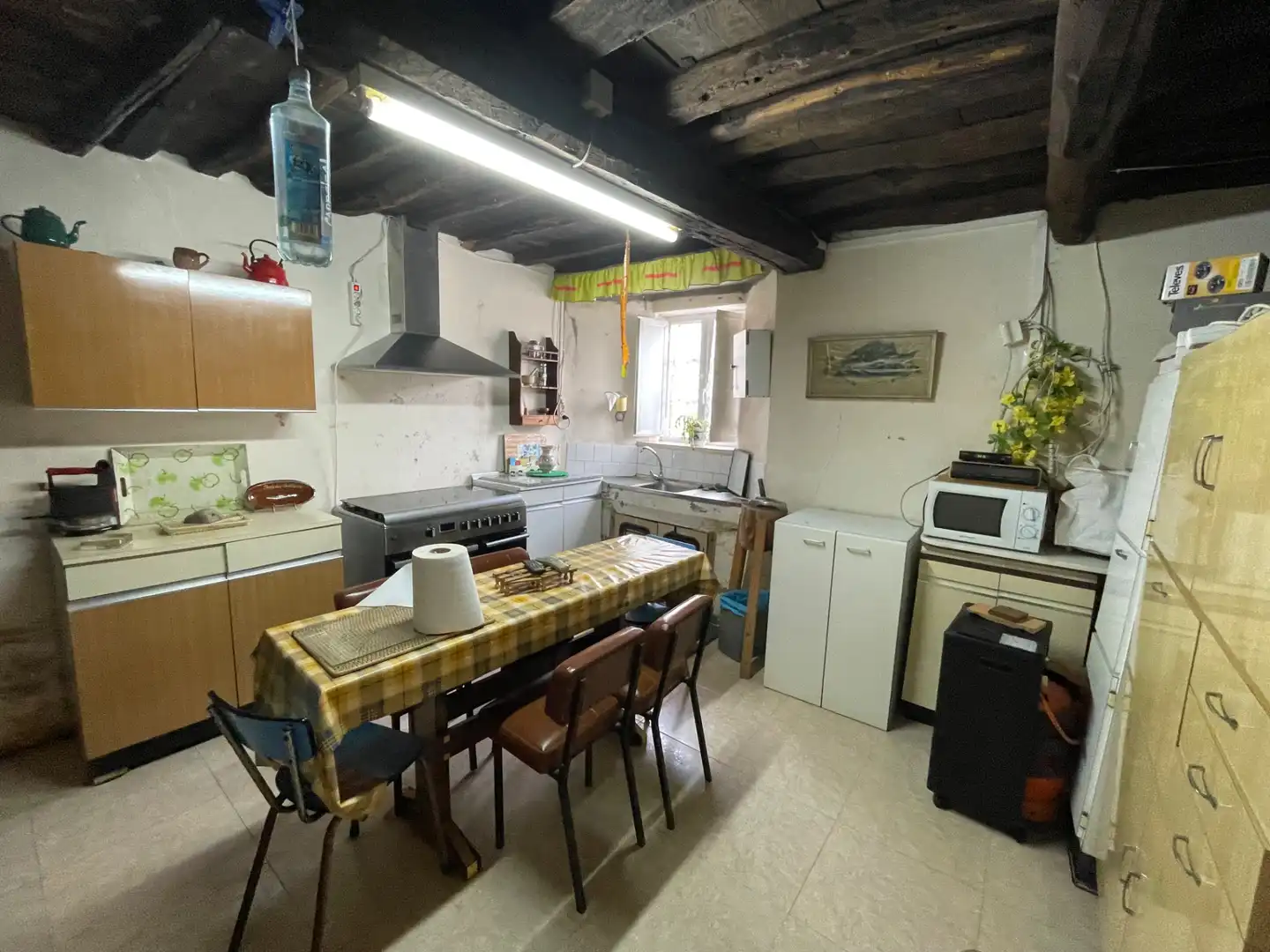 Kitchen of Houses for sale in As Somozas   with Private garden, Furnished and Oven