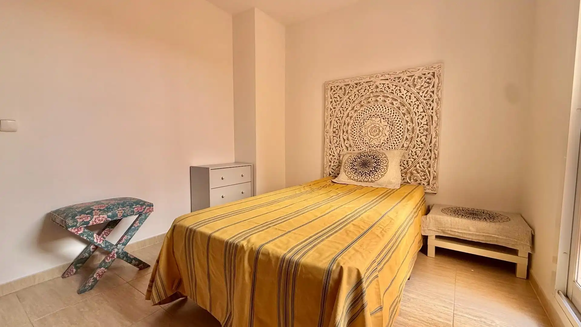 Schlafzimmer von Wohnung zum Verkauf in Mijas mit Klimaanlage, Terrasse und Möbliert