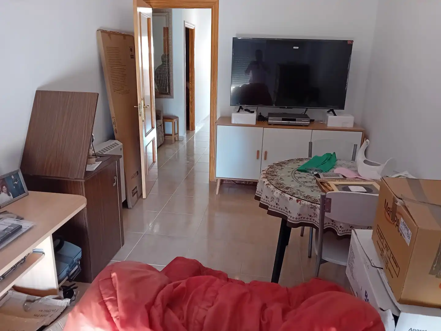 Sala de estar de Casa o chalet en venta en Pozuelo de Calatrava con Aire acondicionado, Calefacción y Terraza