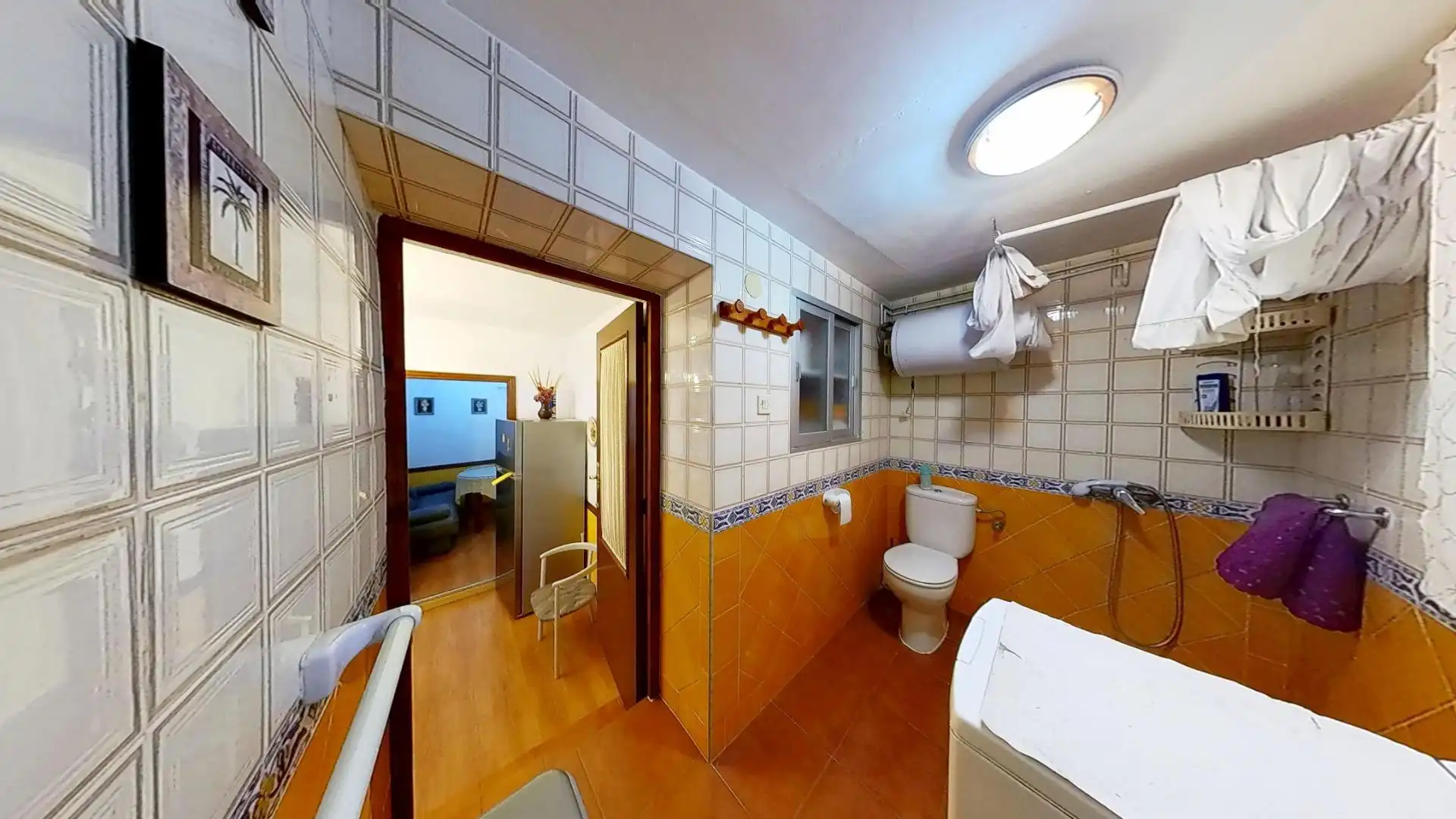 Baño de Finca rústica en venta en Gualchos con Aire acondicionado, Terraza y Amueblado